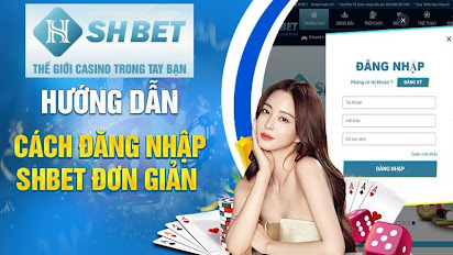 Thao tác đăng nhập Shbet 